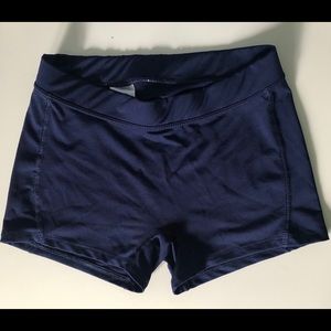 NEW Women’s Navy Blue Spandex Shorts